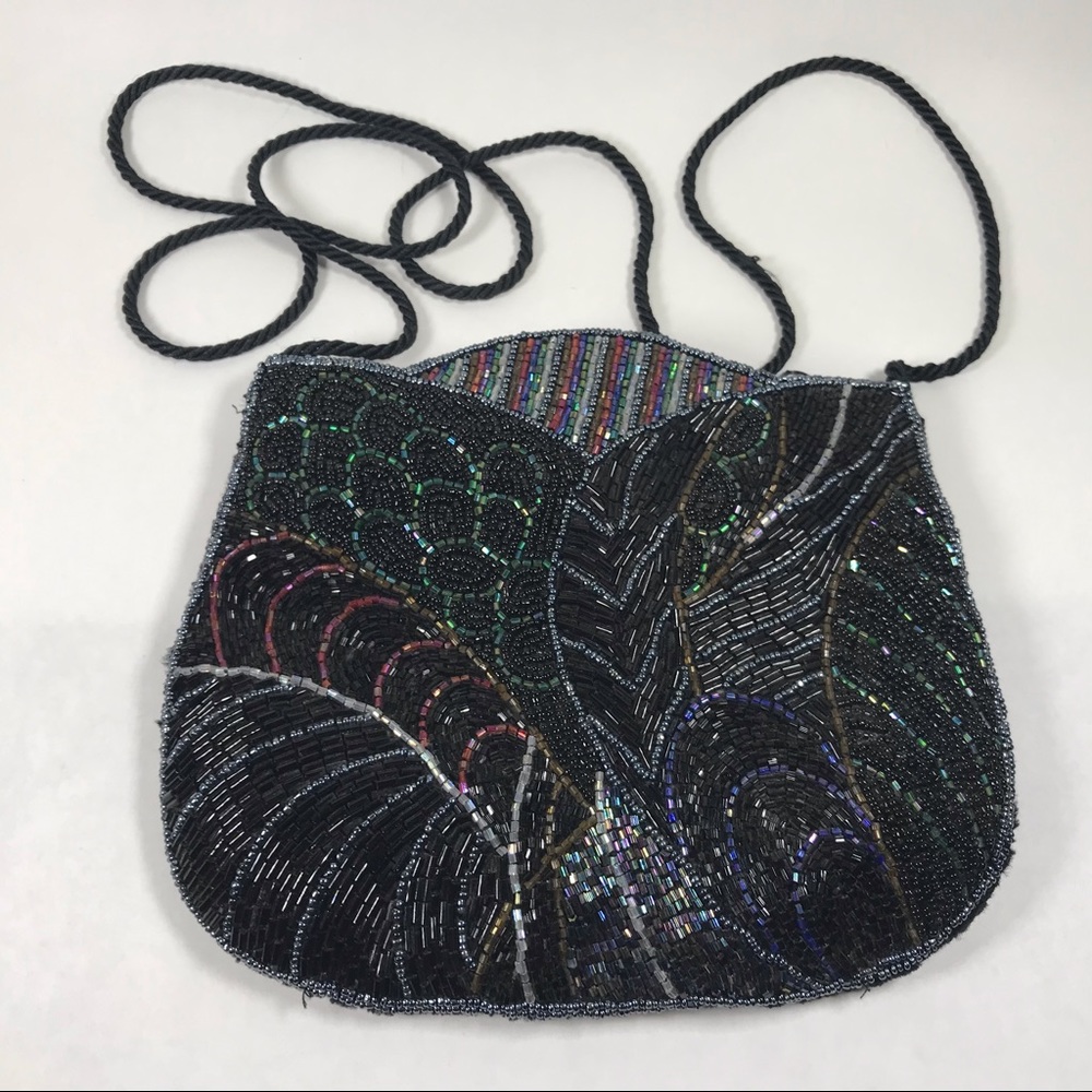 Beaded handbag